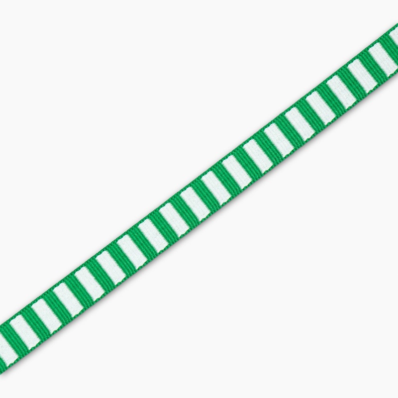 Blazer Braid – Emerald/White