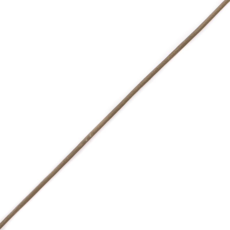 Dark Gray Leather Cord