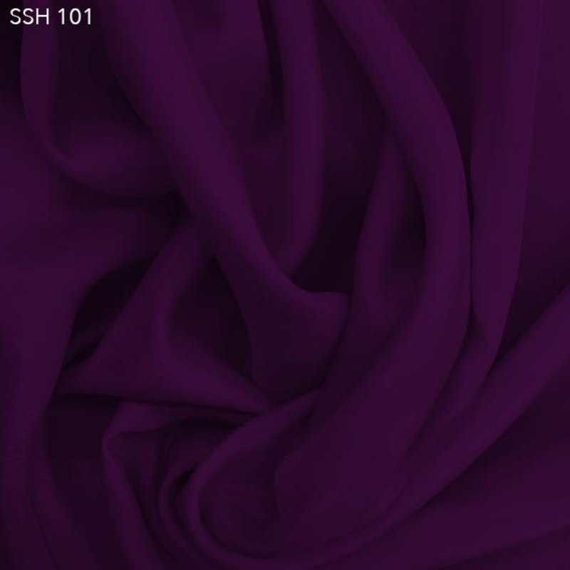 Silk Habotai (China Silk) – Electric Purple Fabric by the Yard