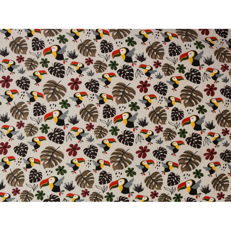 160cm 100% Cotton Printed Muslin DR1551-17 DR1551-17