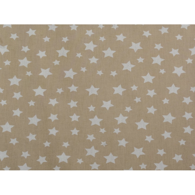 240cm White Stars Cotton Sheeting CU1189-3 CU1189-3