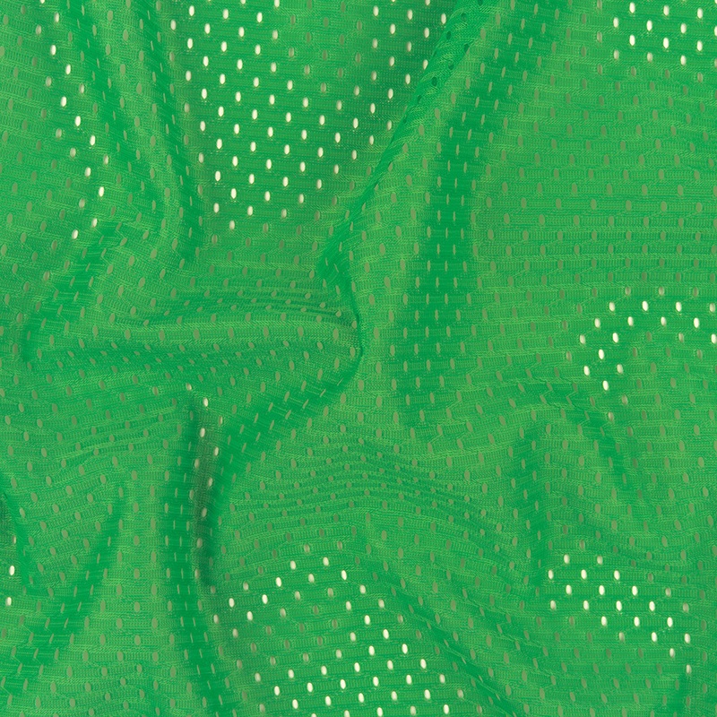 Polyester Athletic Mesh – Kelly Green – Heracles Collection