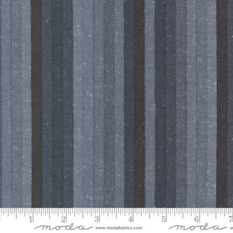 Prairie Gatherings  –   549310F-17 Lumberjack Stripe Dark Blue