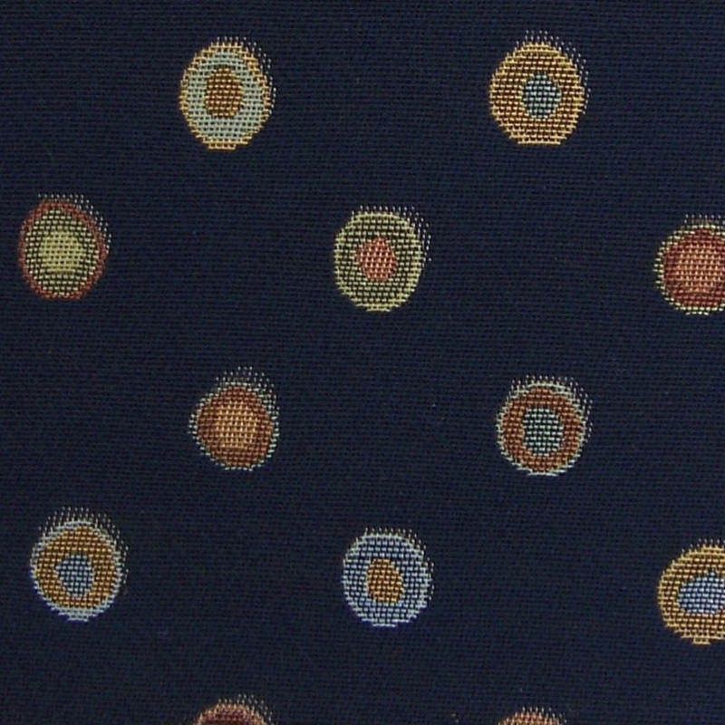 Remnant of Arc-Com Bubbly Midnight Upholstery Fabric Order Product 1