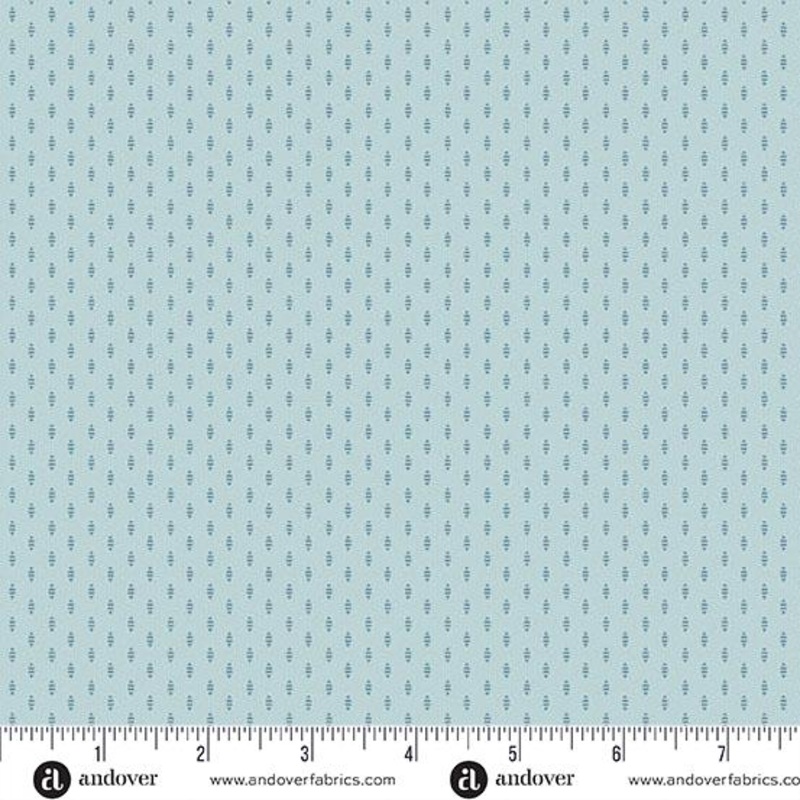 Sewing Bird  – A1608B Cornflower Satin Stitch