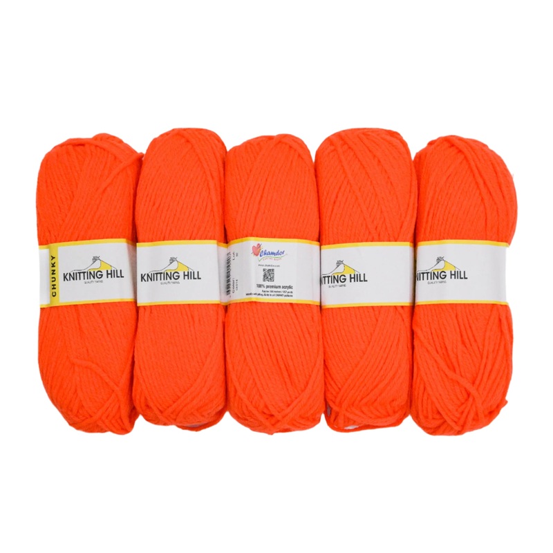 5pc 100G Knitting Hill Chunky 2000000001623