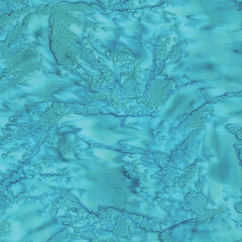 Bali Quarry Hill Batiks Dark Aqua
