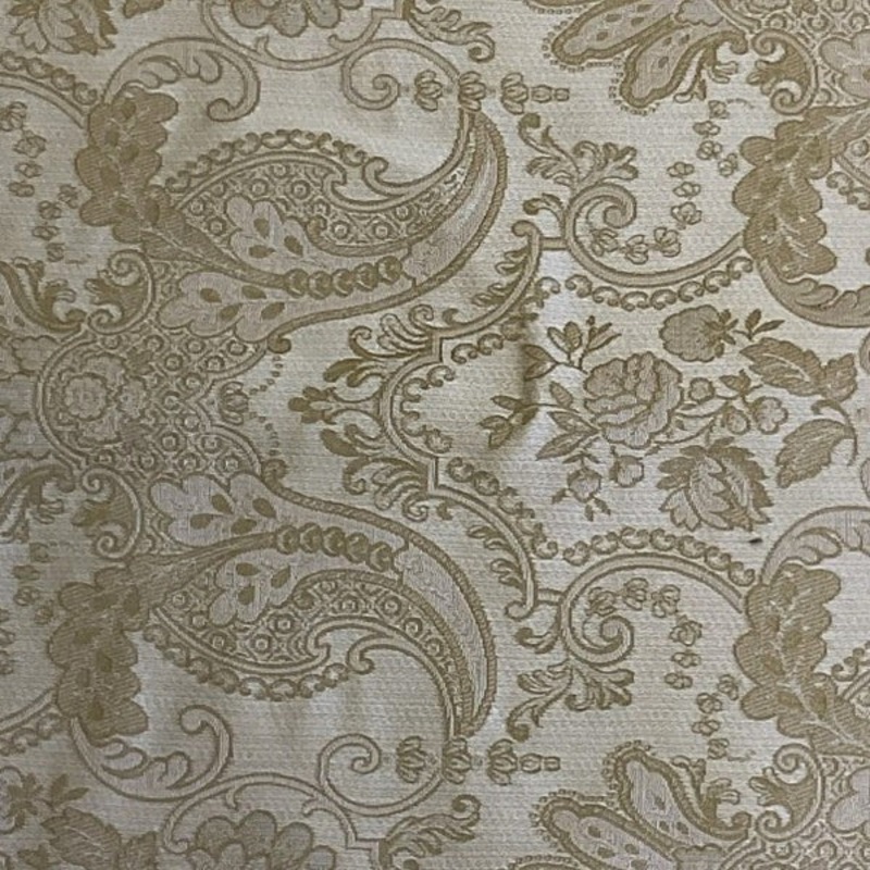 Burch Fabrics Watson Ivory Jacquard Upholstery Fabric Order Product