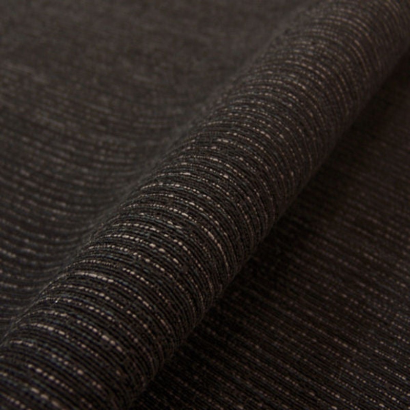 Mayer Genesis Lava Textured Stripe Black Upholstery Fabric Order Product