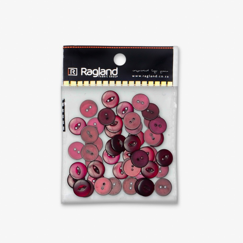 Buttons Fish Eye Plum – 19mm
