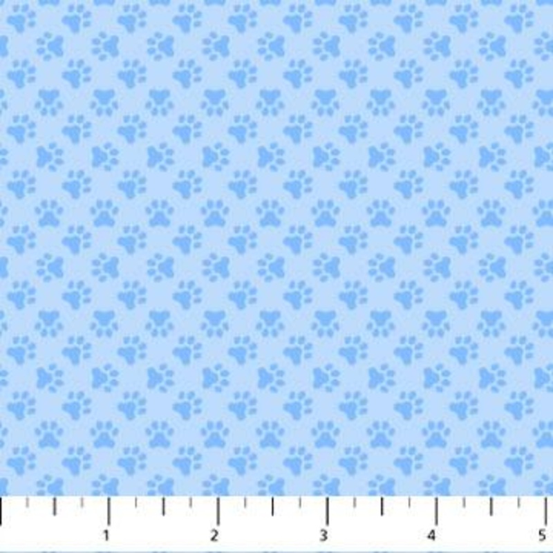 CLEARANCE – Cat’s Pajamas – Paw Prints10259-42 – Blue