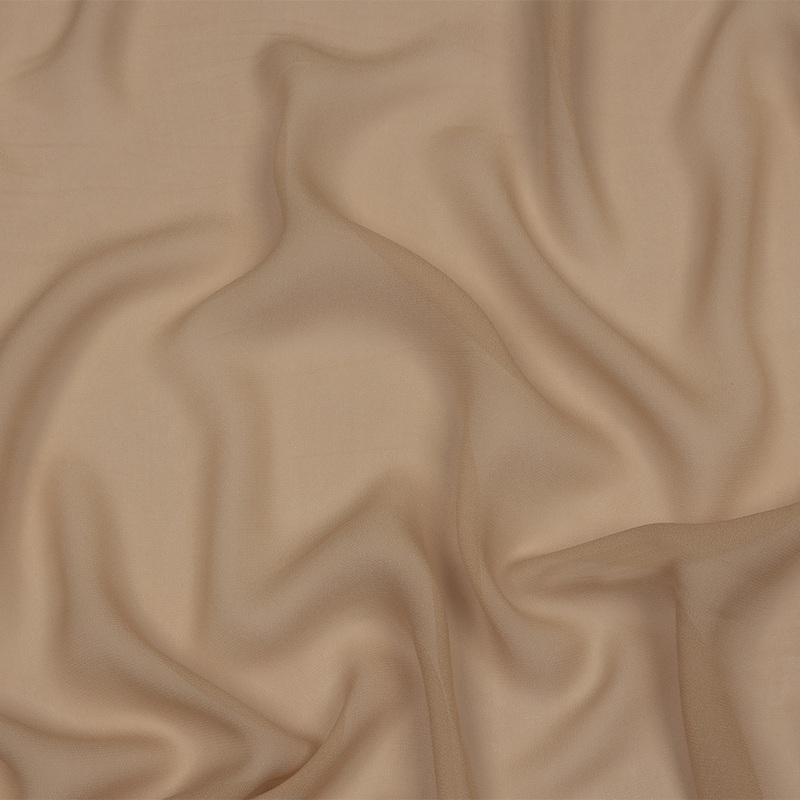 Famous Australian Designer Sand Viscose Georgette
