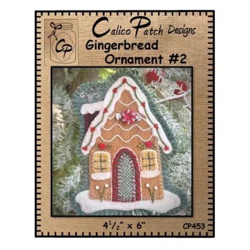 Gingerbread Ornament Pattern #2 – Calico Patch Designs