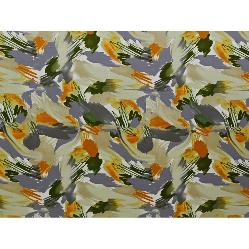 150cm Printed Silky Look Satin DR2311-18 DR2311-18