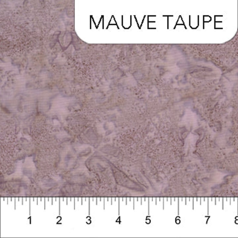 Banyan Shadows Batiks Mauve Taupe