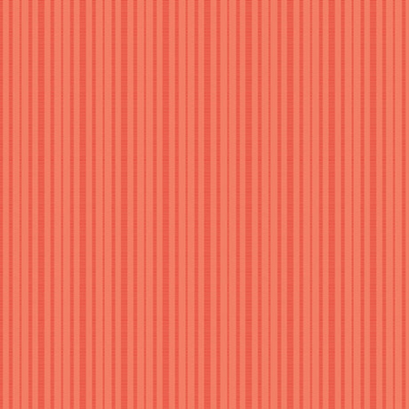 Dahlias at Dusk / Stripe in Salmon