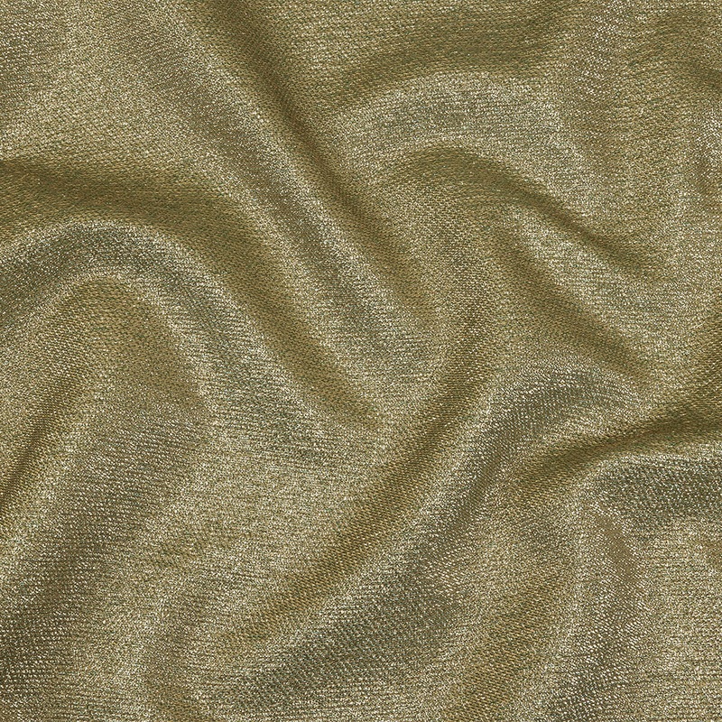 Geode Metallic Mint and Gold Crackle Luxury Brocade