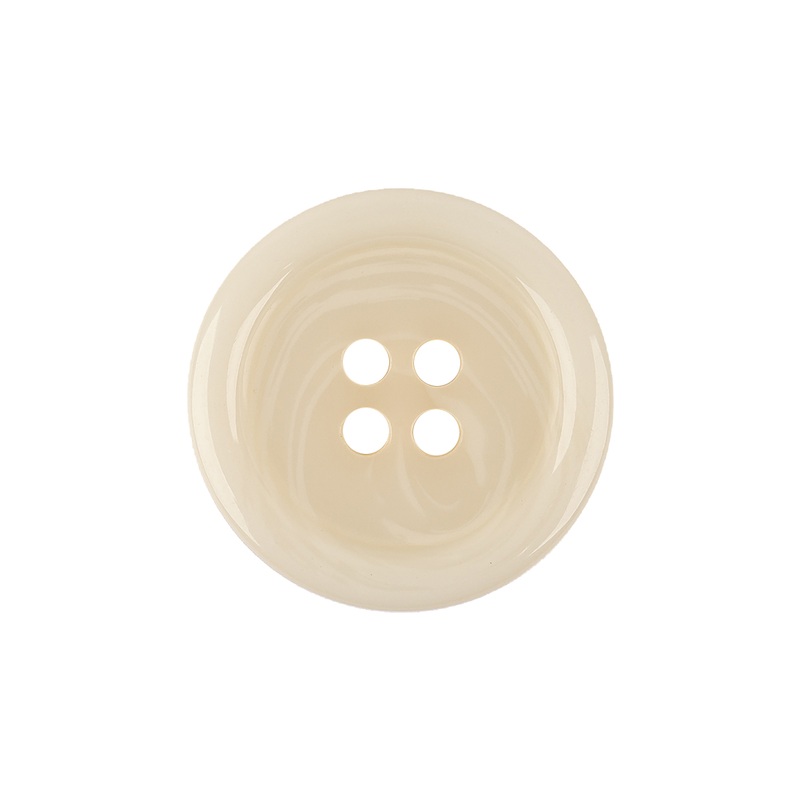Italian Natural Swirls Tire Rimmed 4-Hole Plastic Button – 36L/23mm