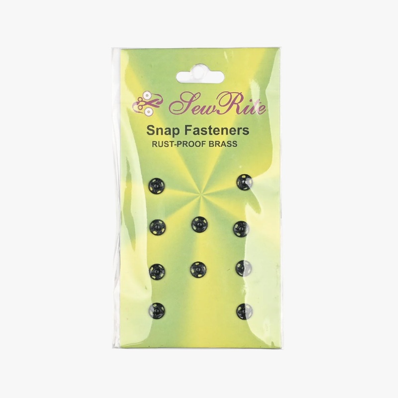 Press Studs – Size 00 Black