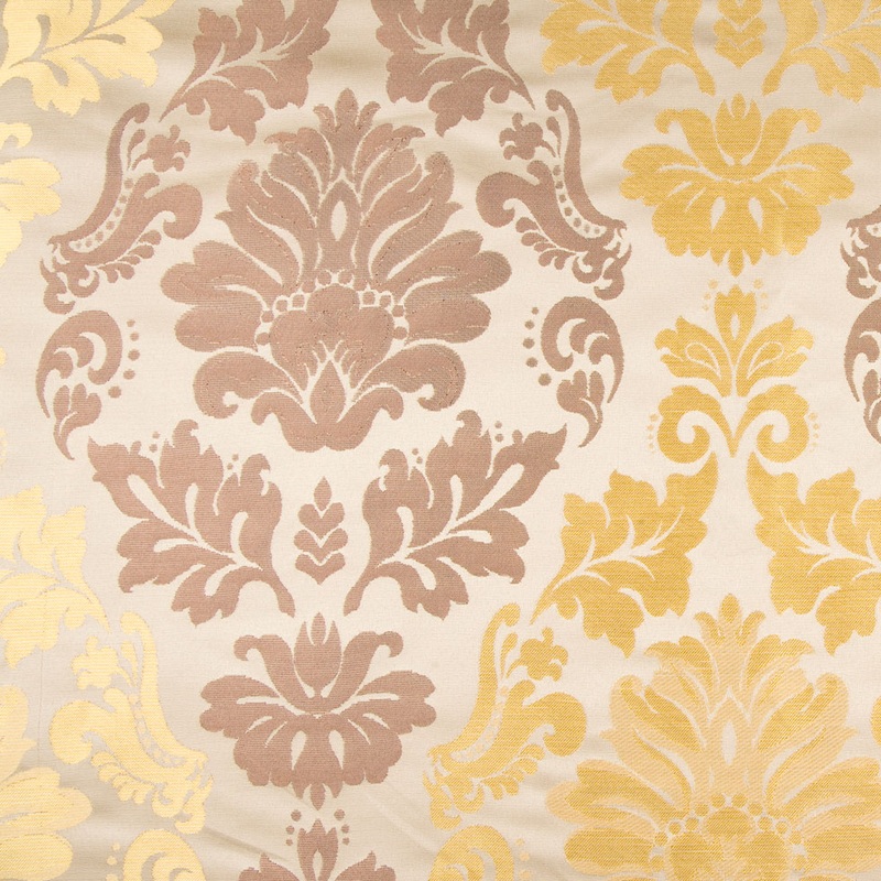 Regal Gold Damask Woven
