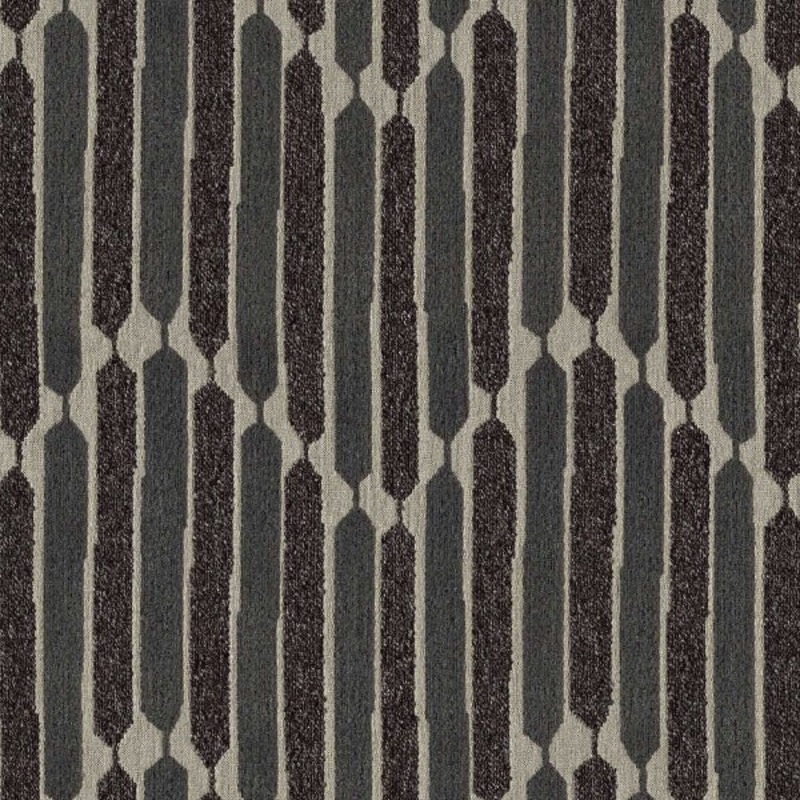 Remnant of Designtex Chenille Chevron Grey Upholstery Fabric Order Product 1