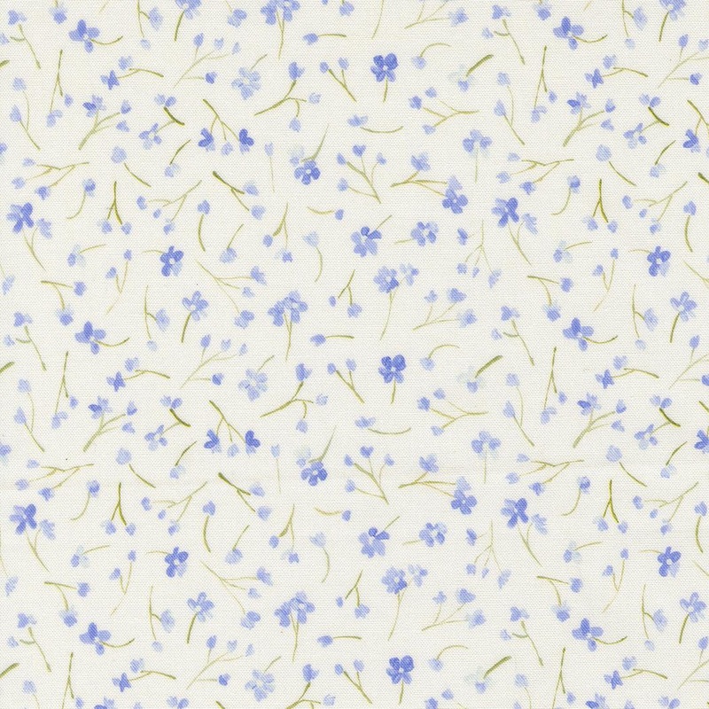 Sweet Cecily – Hyacinth – 524644-11 – Forget Me Not Ditsy Watercolor