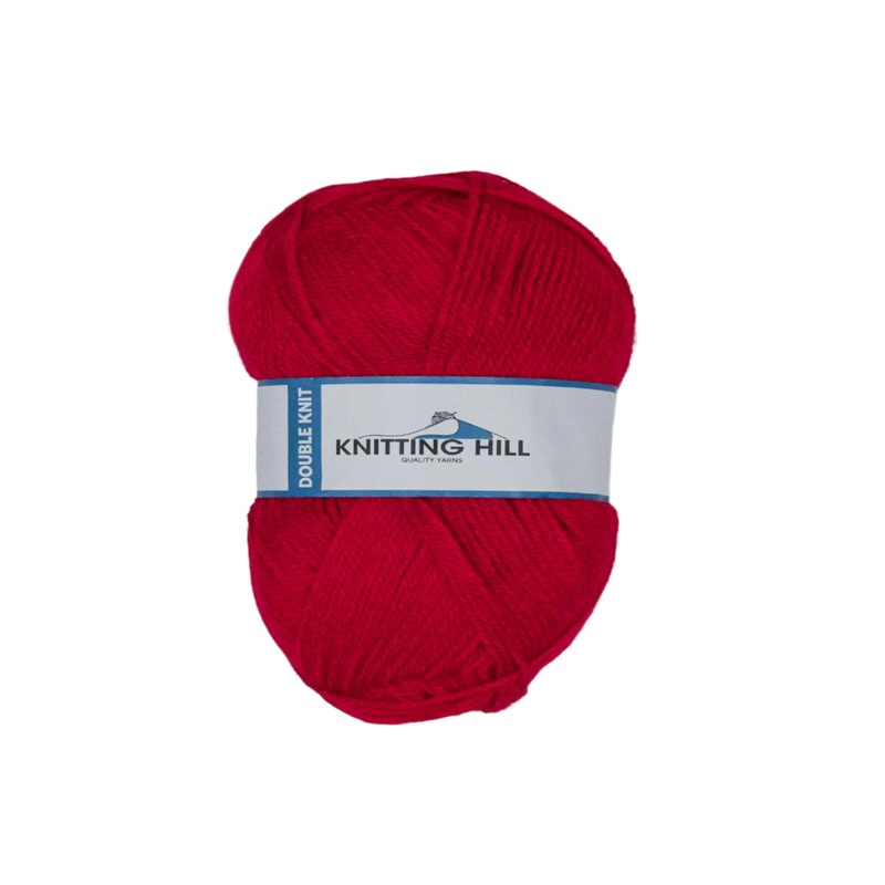 100G Knitting Hill Double Knit Red 2000000001074