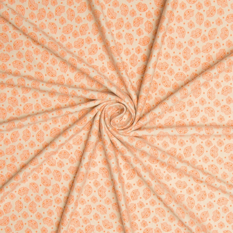 Cotton Knit Orange Kisses