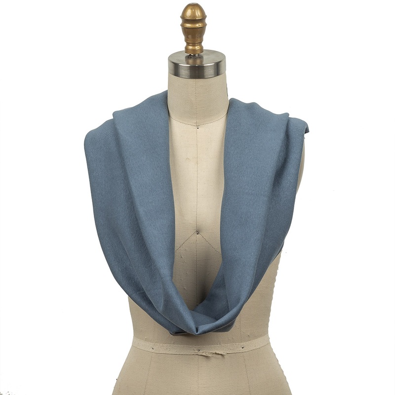 Cotton Tubular 1×1 Rib Knit – Folkstone Gray