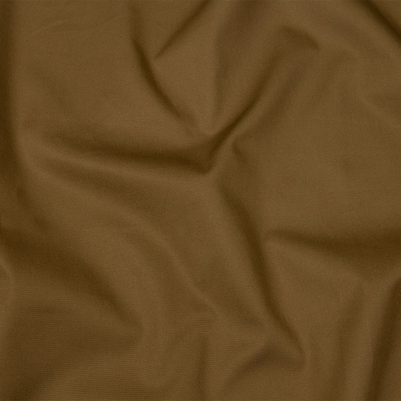 Famous Australian Designer Dark Sand Lightweight Cotton Twill