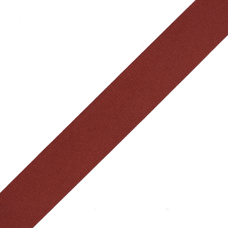 Rust Grosgrain Ribbon