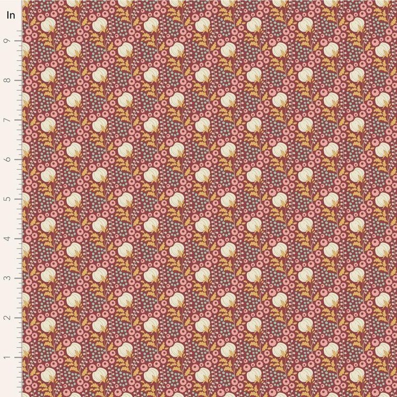 Sanctuary – 100564 – Cottonfield – Maroon