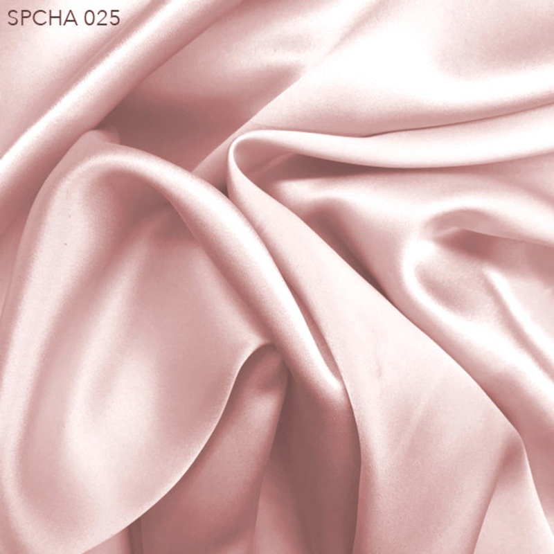 Silk Charmeuse – Marshmallow Pink Fabric by the Yard
