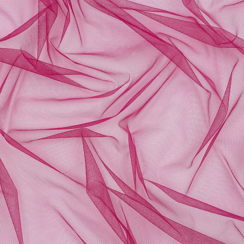 Soft Nylon Tulle – Dark Magenta – Leonardo Collection