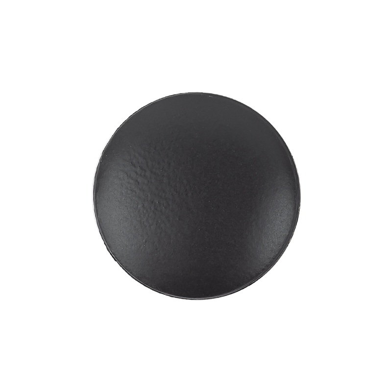 Dark Gray Zamac Button – 36L/23mm