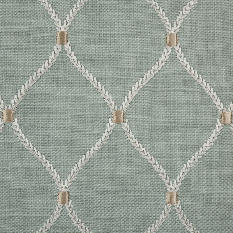 Shore Classical Rayon Embroidered Linen