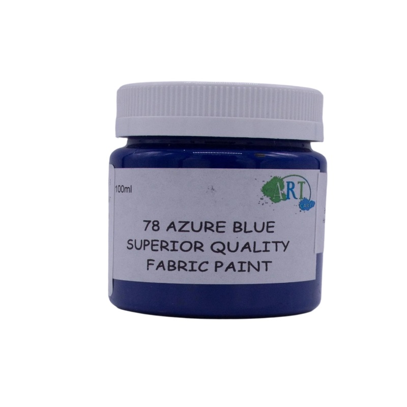 100Ml Fabric Paint Blue C03-0378