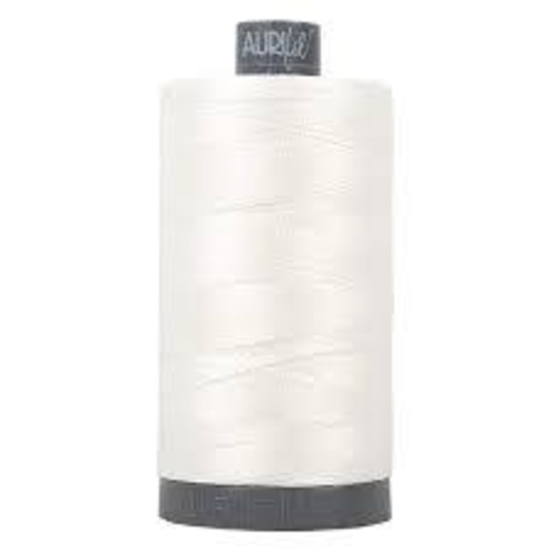 28wt – Aurifil – Natural White – 2021 – 750m Spool