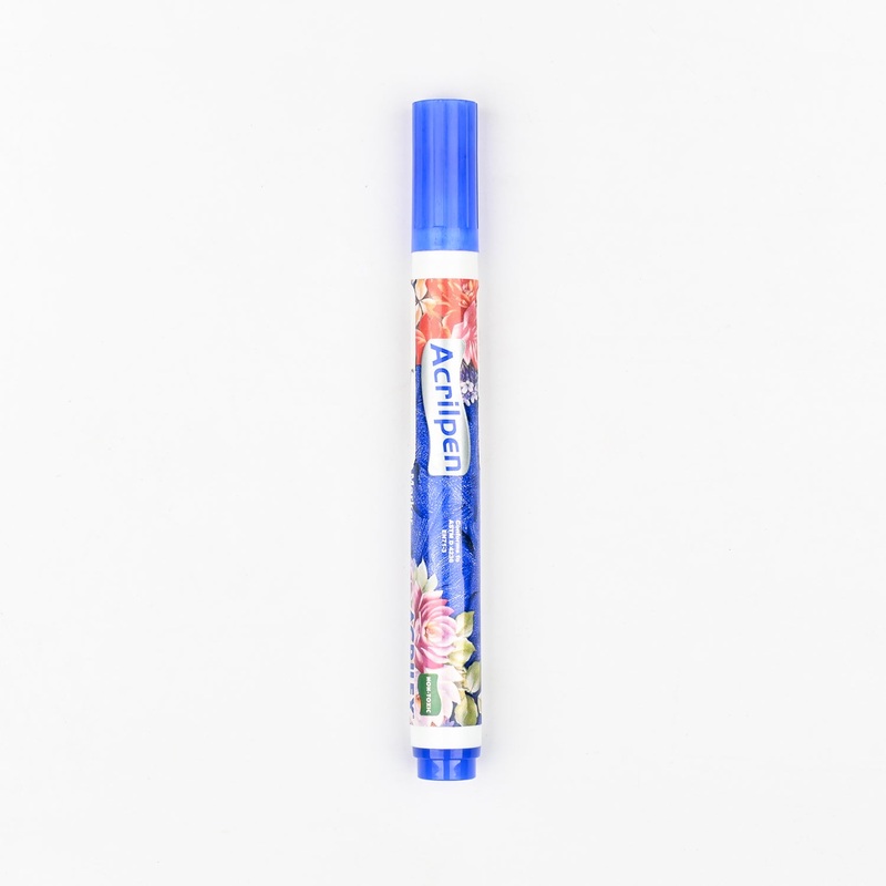Acrilex Acrilpen Fabric Marker Royal Blue