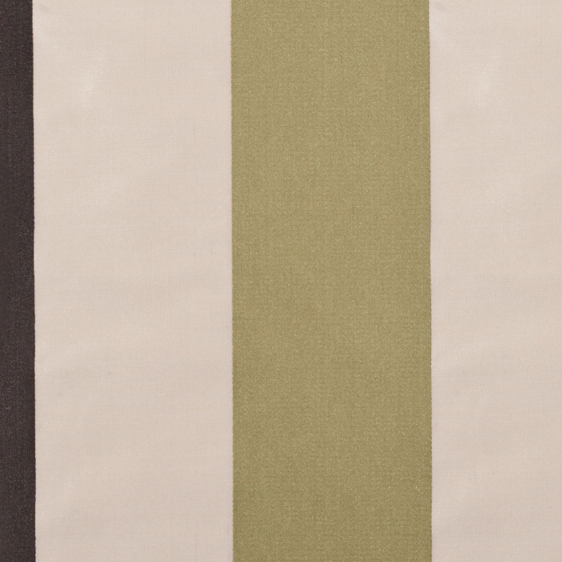 Cream/Chocolate/Kiwi Stripes Woven