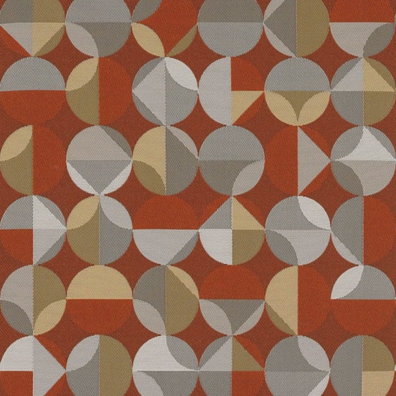 Remnant of Radius Papaya Orange Upholstery Fabric Order Product 1