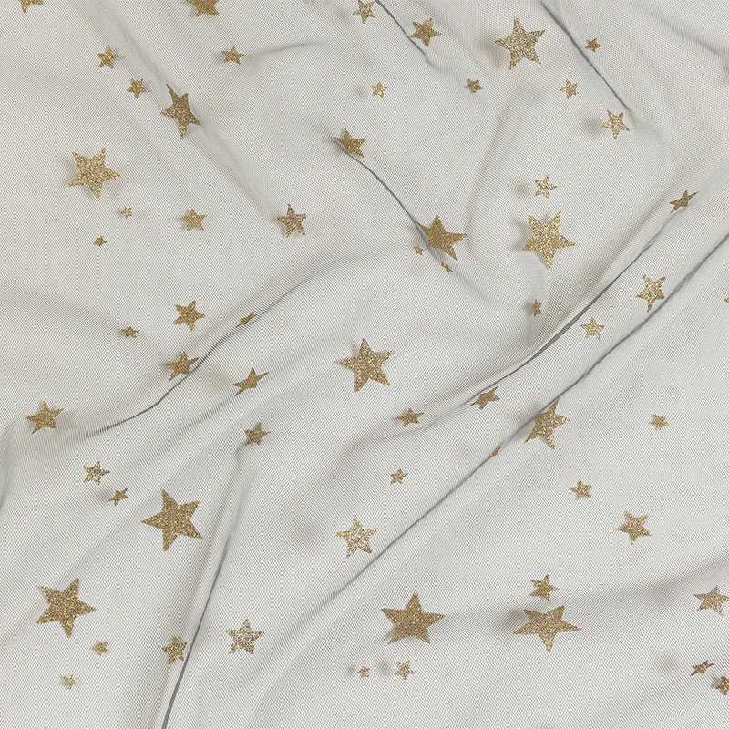 Starry Glitter Tulle – Storm