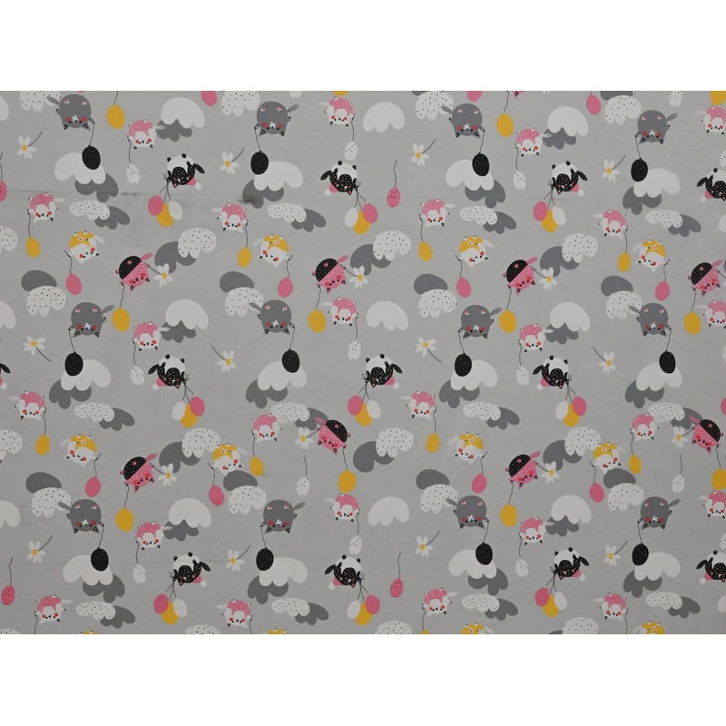 240cm Printed Cotton Curtaining CU1540-41 CU1540-41