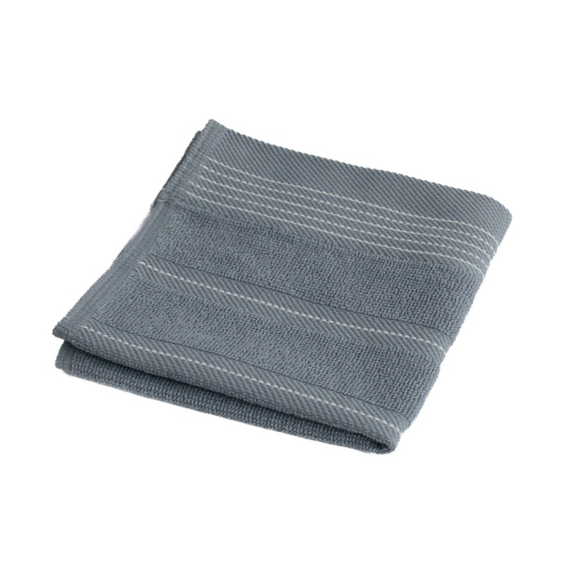 30x30cm City Square Face Towel Red R18049-3 R18049-3