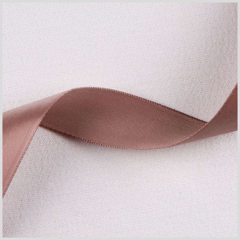 7/8″ Taupe Single Face Satin Ribbon