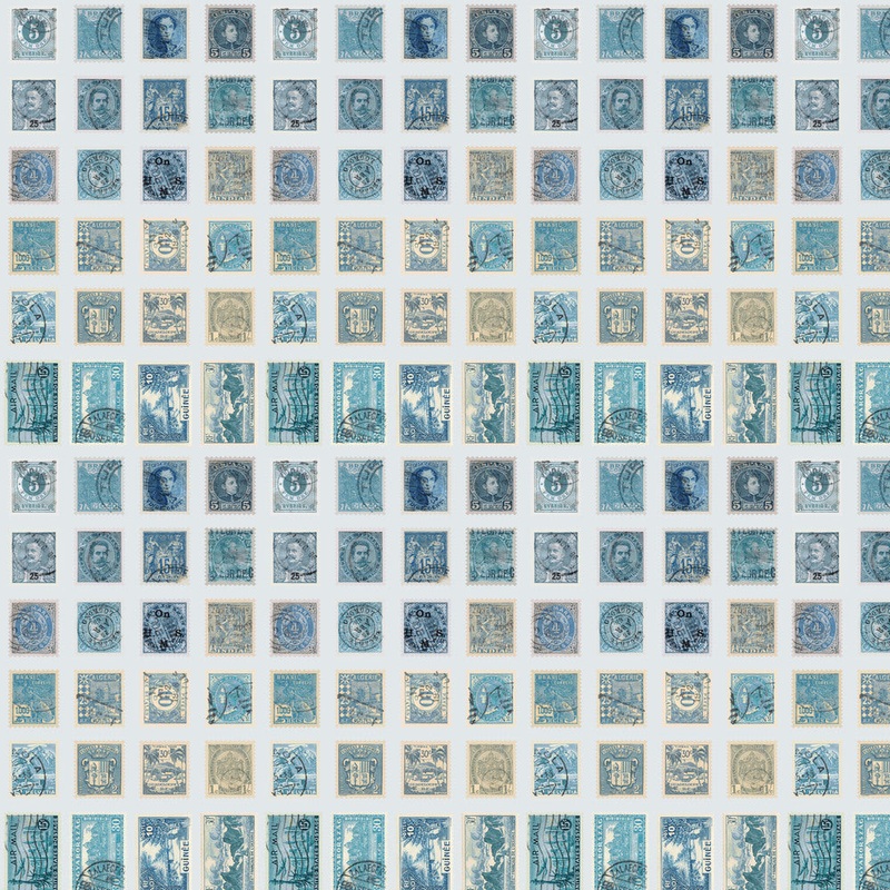 Blue Palette / Stamps