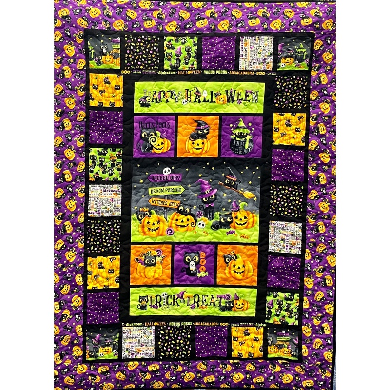 Double Bubble Kitty Trouble Quilt Kit