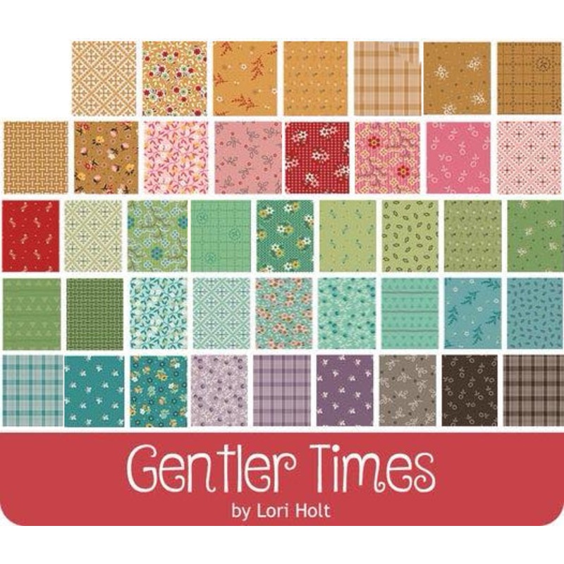 Gentler Times – Layer Cake – 42 Pieces – 10″ x 10″ Each