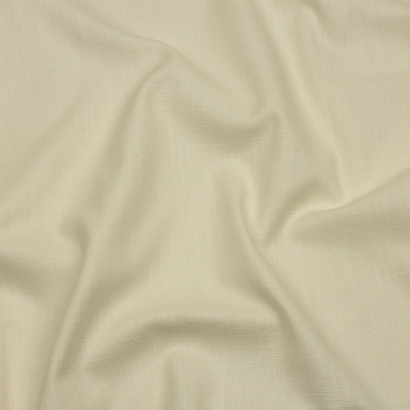 Heavyweight Linen Woven – Ivory – British Imported