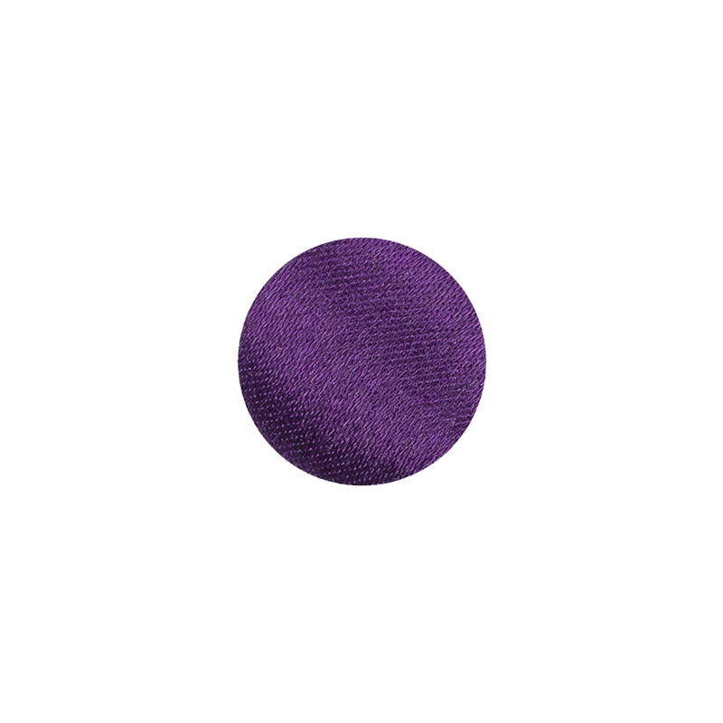 Mood Exclusive Majesty Purple Silk Covered Button – 20L/12.5mm